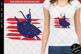 Ballet-1 Flag Graphic for Crafts and Design Projects