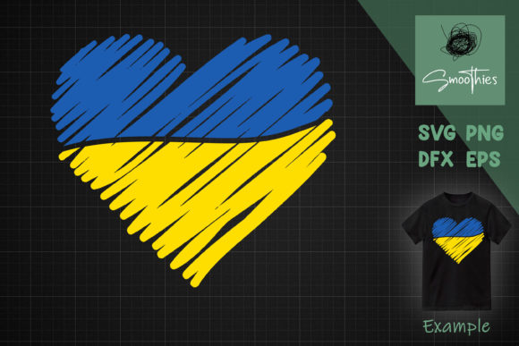 I Stand With Ukraine Graphics for Crafts