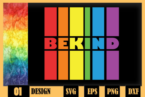 LGBTQ Be Kind Gay Rainbow Flag