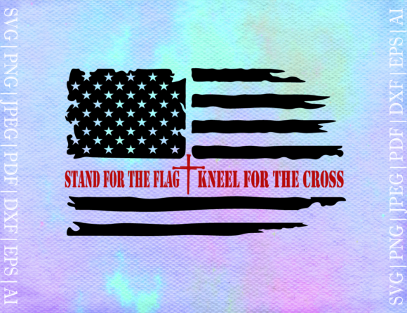 Stand for the Flag Svg – A Versatile Graphic Design Asset for Crafts