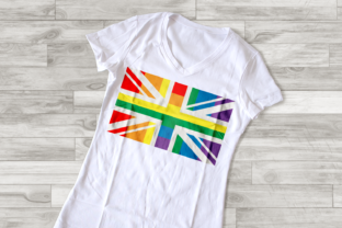 UK Rainbow LGBT Pride Flag Graphics for Creative Publishers