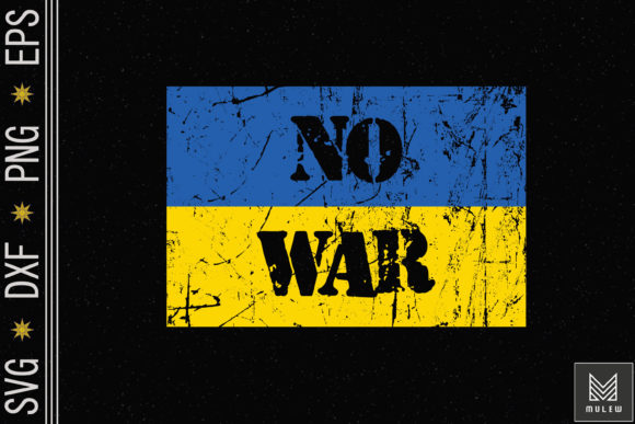 Ukrainian Flag Graphics for Local Crafts